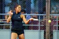 Tiantsoa Sarah Rakotomanga Rajaonah at the 2023 ITF World Tennis Tour - Source: Getty